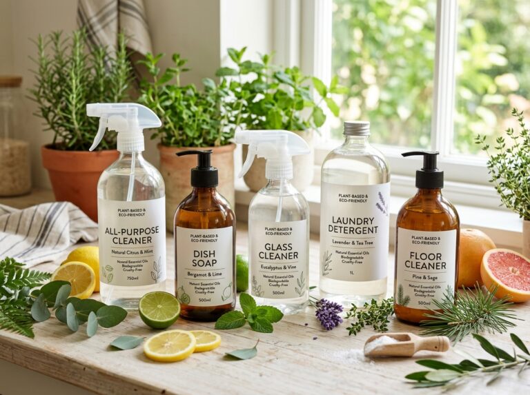 plant based cleaning agents
