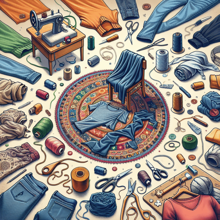 Turn Your Old Clothes into Useful Home Items