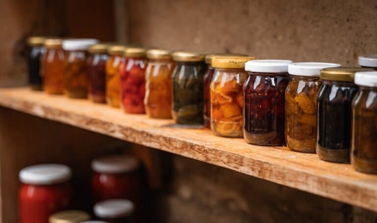 mason jar food storage