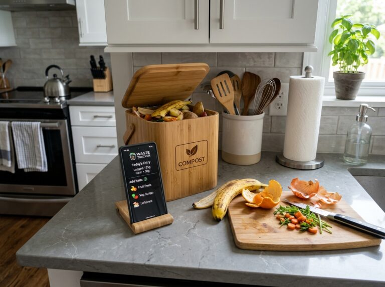 kitchen waste tracking app