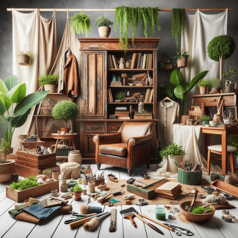 Upcycling Old Furniture for a Sustainable Home