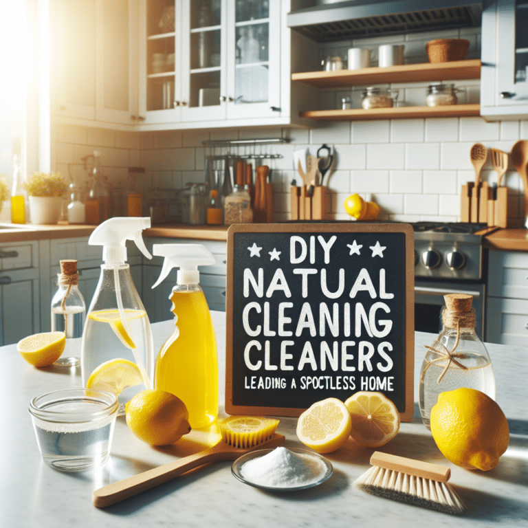 DIY Natural Cleaners for a Sparkling Home