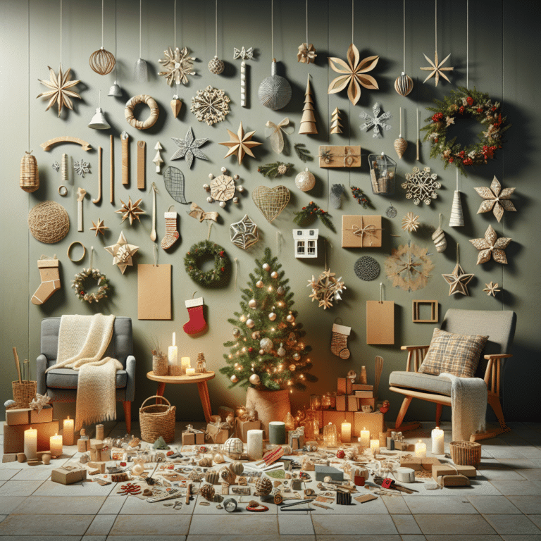 Deck the Halls: DIY Eco-Friendly Home Decorations