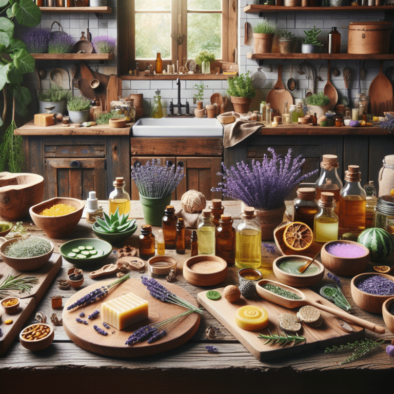 Create Natural Beauty Products at Home: Easy Recipes".