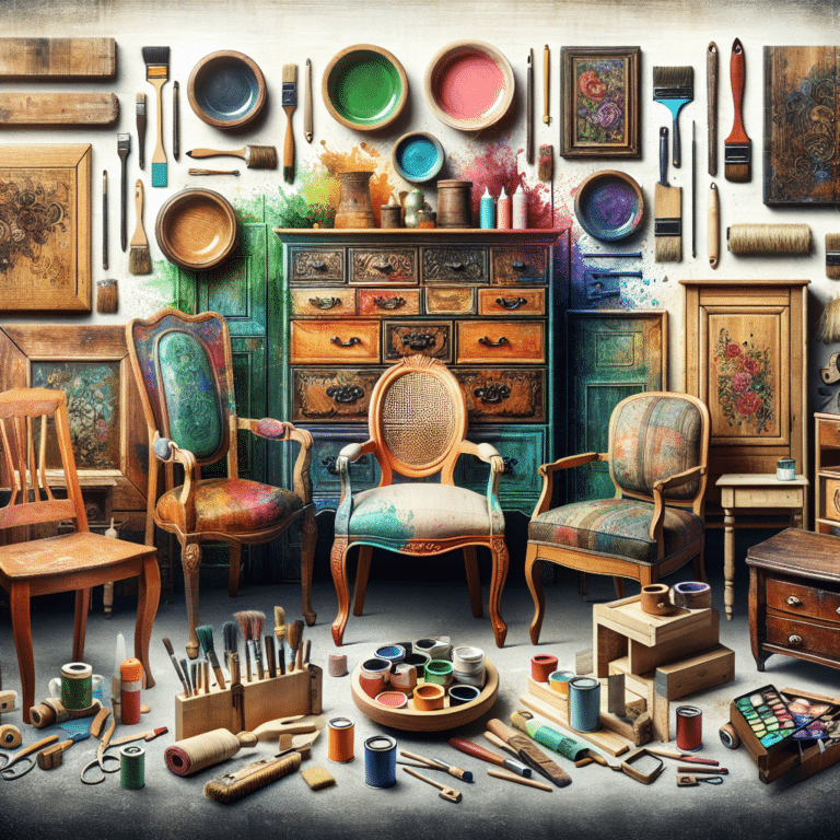 Upcycle and Rejuvenate: A Guide to Revamping Old Furniture